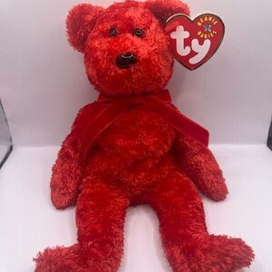 TY Beanie Baby - SIZZLE the Bear (8.5 inch) - MWMT's